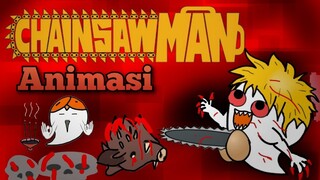 awal mula Denji berubah menjadi chainsaw man