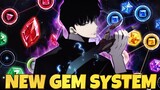 NEW GEMS SYSTEM AND WHAT STATS EACH GEMS APPLY TO JINWOO & HUNTERS - Solo Leveling Arise