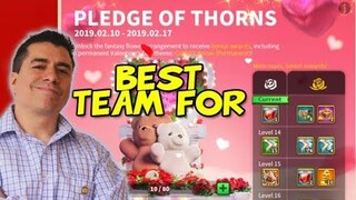 BEST TEAM and tips for Pledge of Thorns event | Rise of Civilizations #60