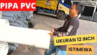 YUK KITA REVIEW LAGI PIPA PVC UKURAN 12,10 DAN 8 INCH || APAKAH ADA INI JAWABANNYA