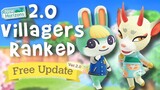 Ranking the NEW 2.0 Animal Crossing Villagers!