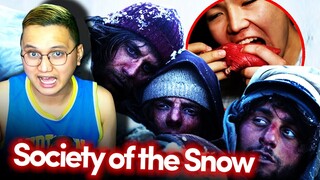 Magkakaibigan, nagkainan ng laman (Society of the Snow movie reaction)