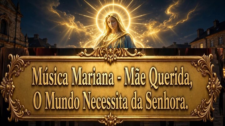 Música Mariana - Gospel - Mãe Querida, O Mundo Necessita da Senhora.