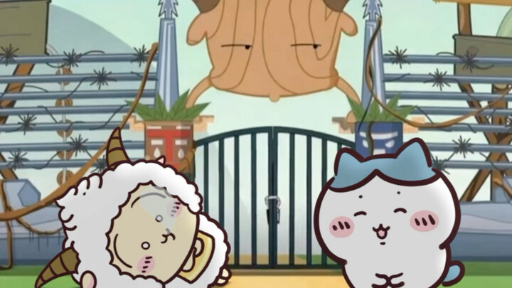 Xiao Ba sang a song to lull a screaming lamb to sleep