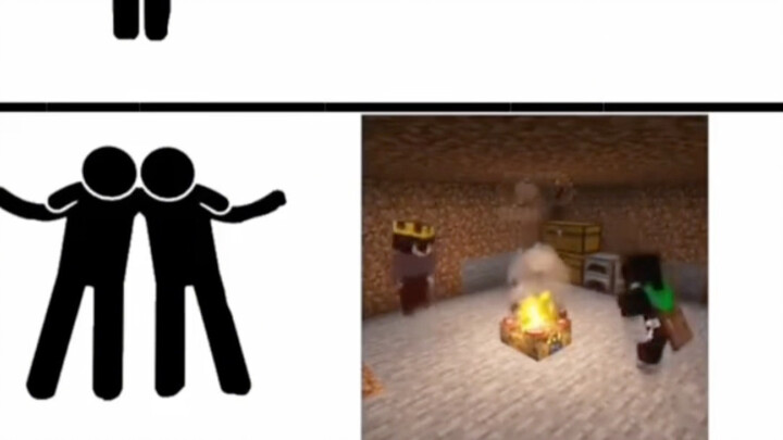 เวลาเล่น《มายคราฟ》กับจำนวนผู้เล่นที่แตกต่างกัน