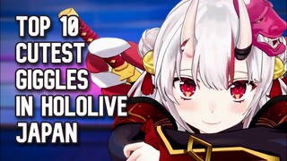 TOP 10 CUTEST GIGGLES [Hololive Japan]