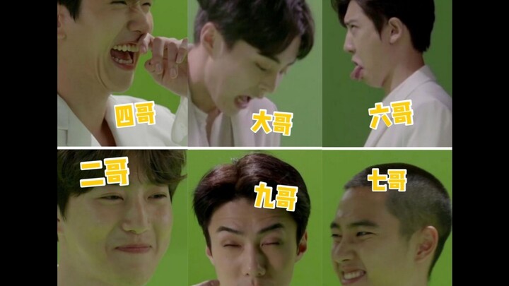 [EXO] What If EXO Were Nine Siblings in a Noble Family? (Orange Light Game Style)