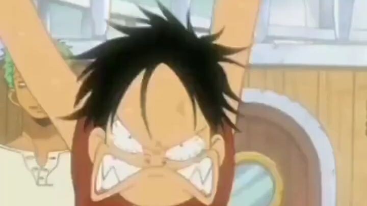 Luffy mad