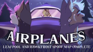 ✈️AIRPLANES, COMPLETE SPOOF WARRIORS  MAP (Hawkfrost x Leafpool, Hawkpool) 🌠