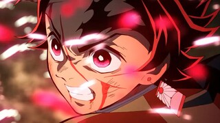 Kamado Tanjiro's "Fire God Kagura" coupled with Kamado Nezuko's blood ghost technique "Explosive Blo