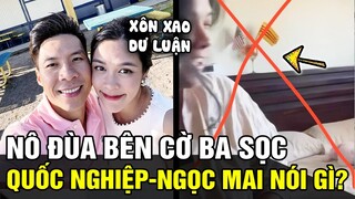 Xôn xao hình ảnh CỜ VÀNG 3 SỌC ĐỎ xuất hiện tại nơi ở của vợ chồng Quốc Nghiệp - Ngọc Mai? | TÁM TV