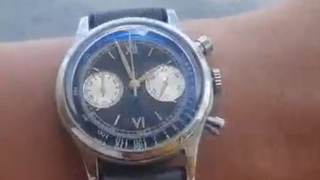 AddiesDive Retro Chronograph on Artem Sailcloth Strap in Orlando #youtubeshorts #watch