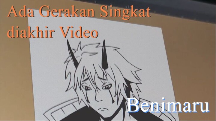 Kira kira kenapa mukanya kayak begitu? Benimaru 😱🔥 | Speed Drawing | Anime Tensura