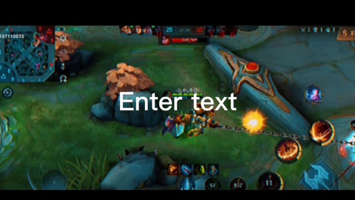 Enter text