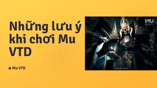 Những điều quan trọng nhất khi chơi Mu VTD mà ae thường quên (Phần 1) | Hahy Gaming