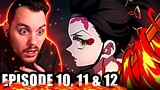 Tanjiro vs Daki?! || Demon Slayer Season 2 Episode 10, 11, and 12 REACTION || Entertainment District
