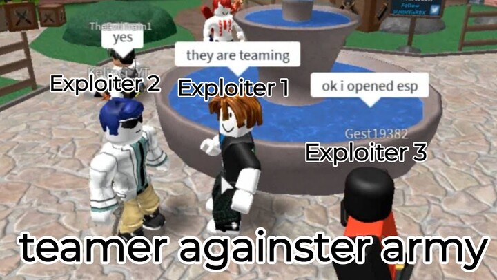 [MM2] exploiters vs toxic teamers...?