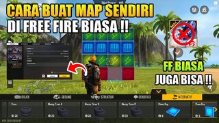 CARA MEMBUAT MAP SENDIRI DI MODE CRAFTLAND FREE FIRE BIASA