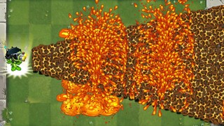 【pvz2】เมื่อพี่ใหญ่ดั้งเดิมยิงกระสุนลาวา