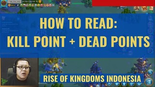 HOW TO READ: STATS KP DAN DP [ RISE OF KINGDOMS INDONESIA ]