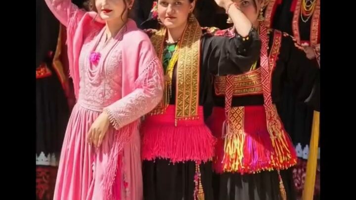Chitrali Kalash valley festival beautiful girl dancing with trending music