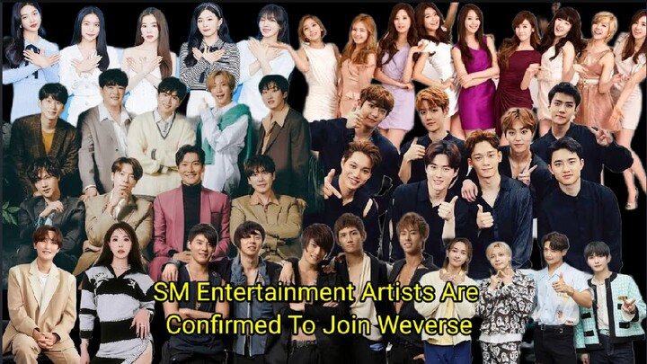 SM Entertainment Artists Are Confirmed To Join Weverse