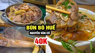 Suýt xoa với tô bún bò huế đầu tiền sau 2 tháng giãn cách không được ăn