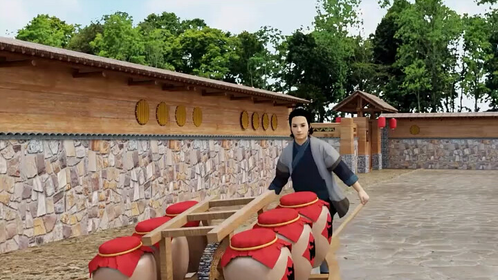 Congratulations, you’ve handcrafted an ancient flatbed cart!