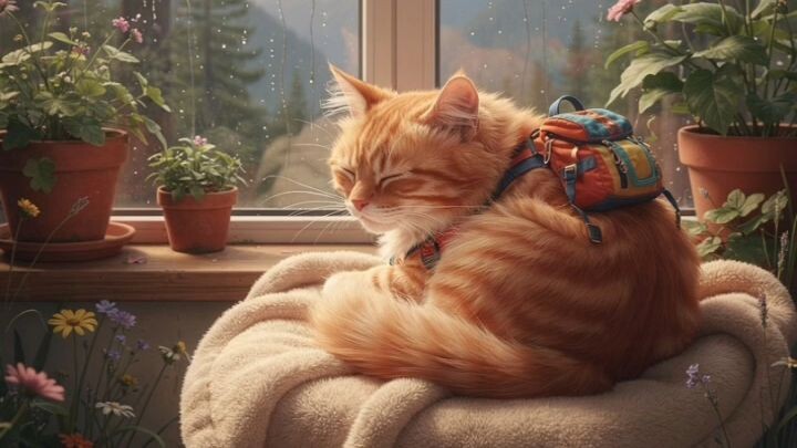 Oyen berkemah