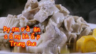 Dạy sớm và ăn sáng kháp Trung Quốc