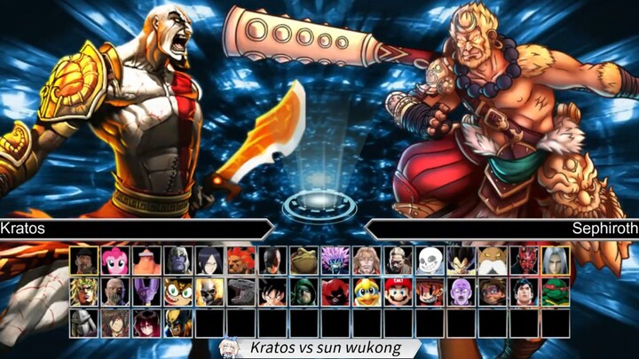 Sun Wukong VS Kratos