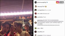 【BK&Wang Jiaer】BK taught Wang Jiaer to say "We are going to play football" in Thai JacksonWang ins l