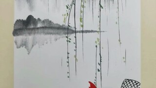 江南如此美，不走、独钓一江春水！