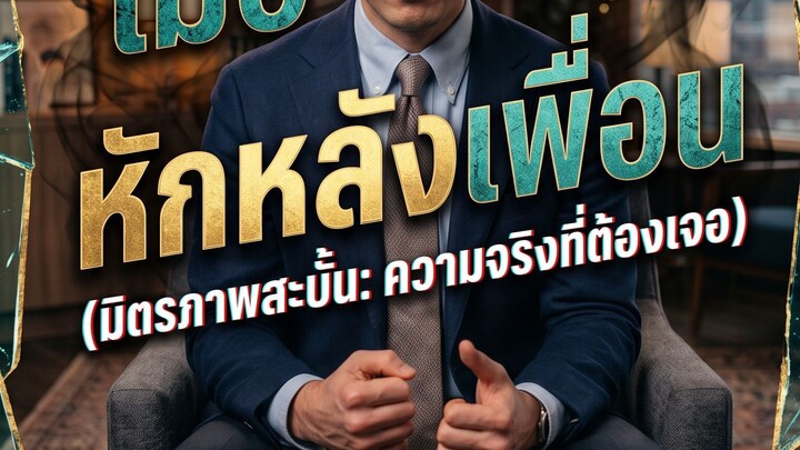 10 ความรู้สึกเมื่อหักหลังเพื่อน