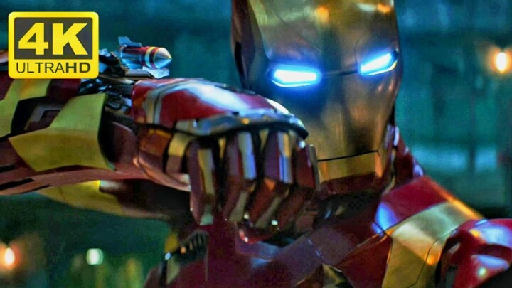 [4k] Iron Man VS Captain America, the most controversial battle in the entire film! !