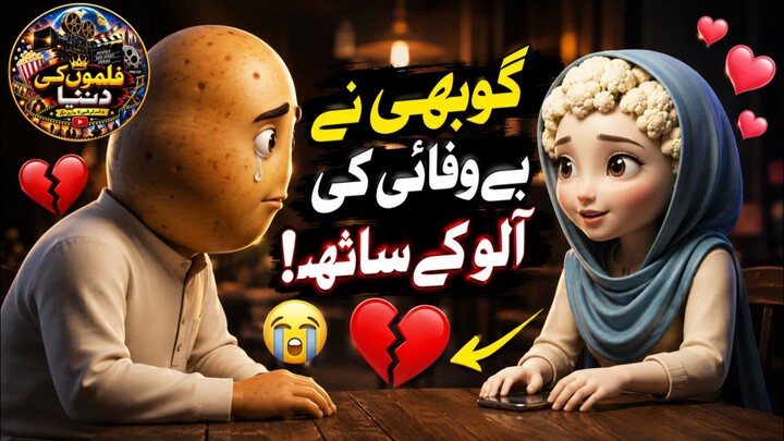 🥔💔 گوبھی نے آلو کے ساتھ بےوفائی کر دی! 😂 | آلو کا دل ٹوٹ گیا