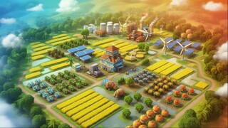 Membangun Rantai Industri Makanan Pertama! Pandeglang Farm ke Kota Tangerang - Transport Fever 2
