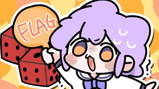 头发紫紫的，小脸黑黑的！【鸽鸽/切片】