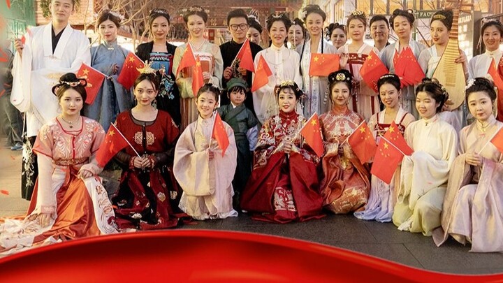 Pop-up Hanfu "My Motherland and Me" xuất hiện trên đường phố Sydney