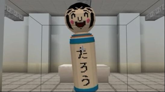 me playing kagome kagome in minecraft