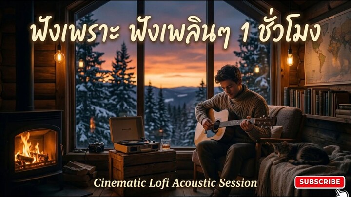 Lofi Acoustic ฟังเพราะๆ ฟังเพลินๆ ต่อเนื่อง ความยาว 1 ชั่วโมง