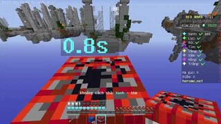 Kỉ lục phá bed nhanh nhất heromc 2v2 (0:31) / minecraft / #short / khoizinf.