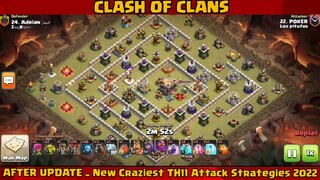 AFTER UPDATE - New Craziest TH11 Attack Strategies 2022 PART#1