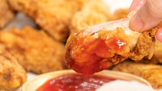 The secret recipe for million-dollar worth [Crispy Chicken Wings]—just a gentle tear, and you’ll get