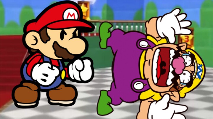 Mario - Wario Kecelakaan