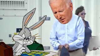 Bugs Bunny BIDEN Marks the SPOT ~ try not to laugh