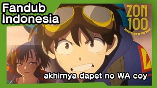 part2 Shizuka san Kawaii 😳|| Zom100 Fandub Indonesia • Bahasa Keseharian