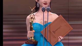 她甚至没准备获奖感言，真的做到了刮目相看！！