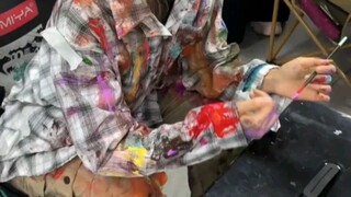 Art students can be dirty themselves, but their paintings cannot be dirty