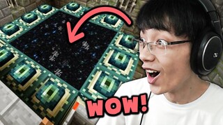 Phát hiện cánh cổng đến thế giới HỒI KẾT trong Minecraft! (Tập 15)